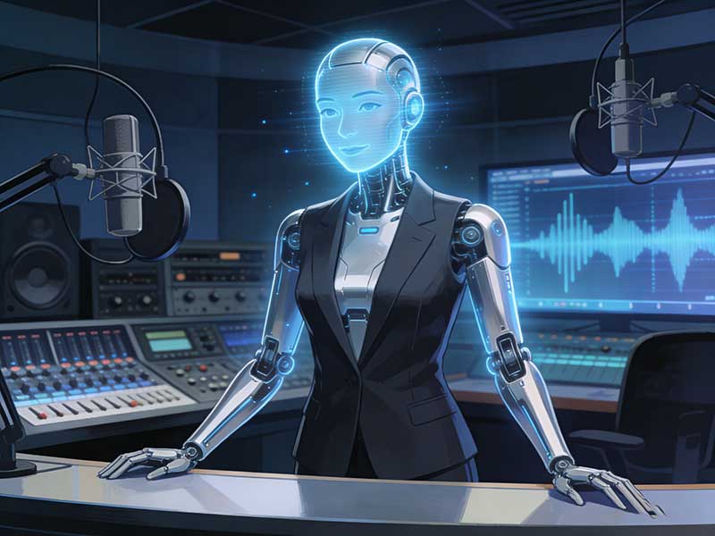 AI主播進(jìn)電臺(tái)：當(dāng)傳統(tǒng)電波遇見(jiàn)未來(lái)之聲