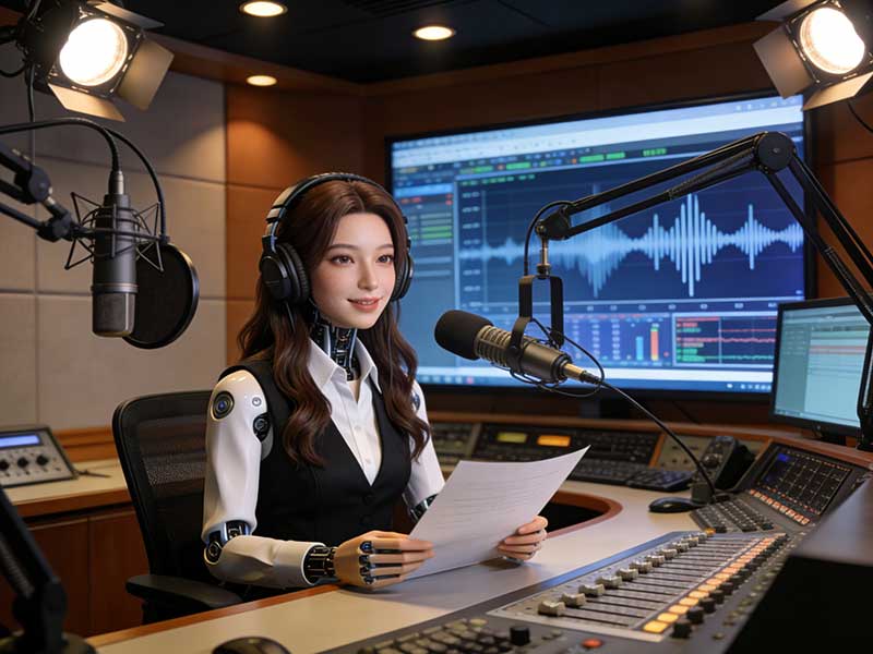 AI主播進電臺：當傳統(tǒng)電波遇見未來之聲