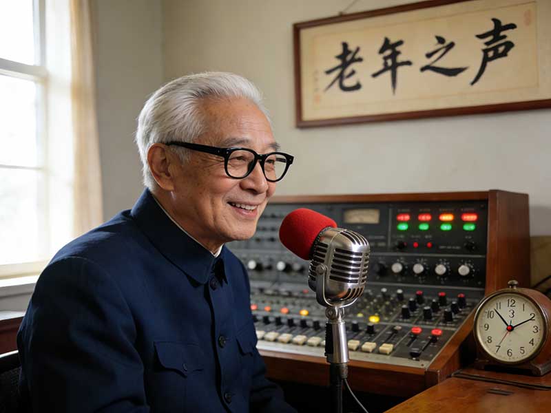 聲音暖巢：老年電臺如何編織銀發(fā)族的精神陪伴網(wǎng)